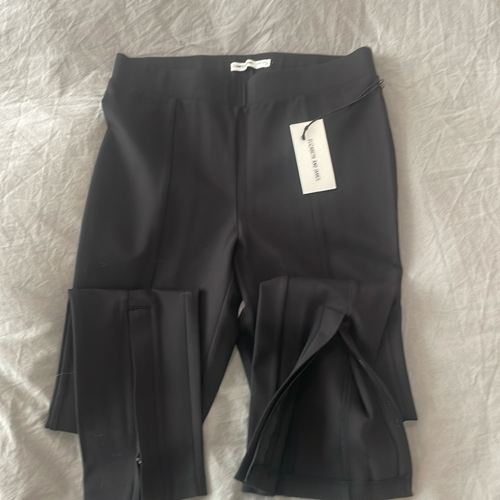Black Elizabeth and James front sleet pants